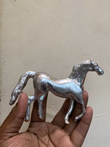 Silver Horse Showpiece(aluminium)