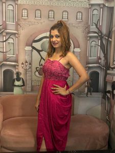 Stunning Pink Ethnic Gown