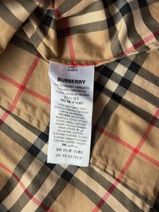 Authentic Burberry Classic Check Shirt