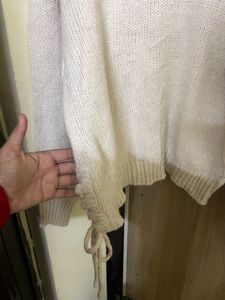 B1G1 Cute Knit Sweater with Tie Details