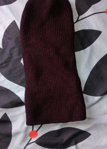 winter woolen monkey cap for adults