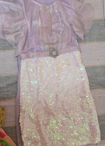 Sparkling Sequin dress and a casual frock