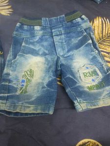 combo Kids Denim Shorts