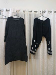 Black Kurta set