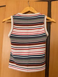 Striped Sleeveless Top
