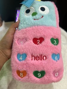 Cute Fluffy Phone Toy with tag