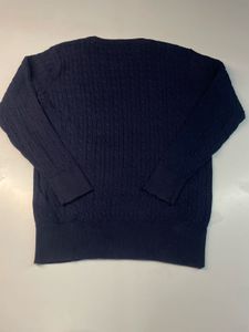 US Polo Assn Cable Knit Navy Sweater