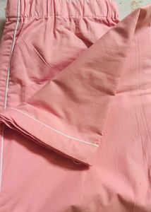 baby pink track pant