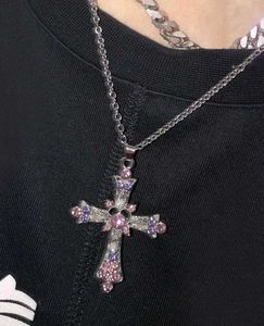 Sparkling Cross Pendant Necklace