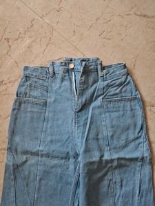 Light Wash Wide Leg Jeans