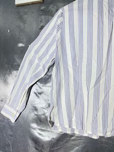 Classic Striped Button-Up Shirt