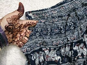 Boho Elephant❤️ Print Palazzo Pants