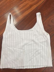White tank top