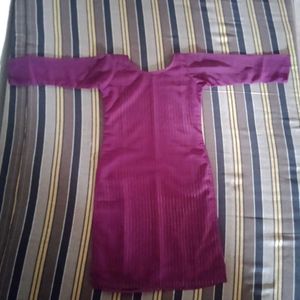 Elegant Purple Kurta