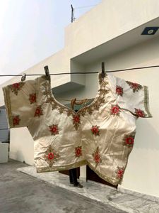 Off-white Lehanga Choli