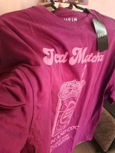 Purple Iced Matcha Graphic T-Shirt