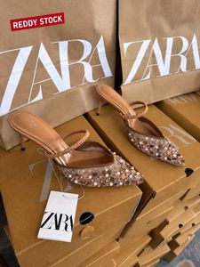 ZARA Embellished Heels (new)