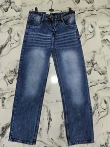 Men's Relaxed Fit Distressed Denim Jeans