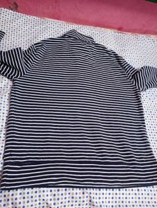 Striped Long Sleeve Pullover Top