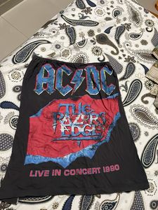 Vintage AC/DC Concert Tube top