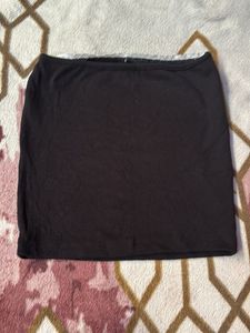 Black cute bow Tube top