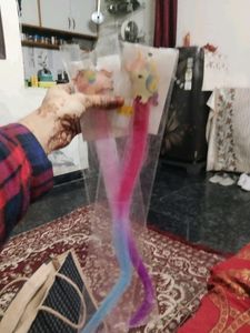 Rainbow Unicorn Colour Full Hair Extensions