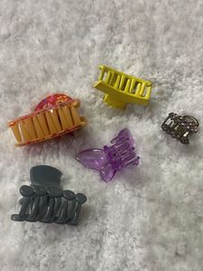Assorted Hair Claw Clips Lot