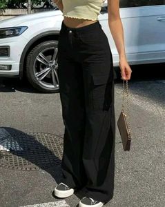 Black Cargo Pants