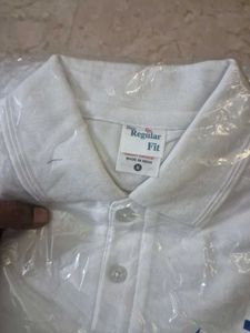 White Polo T-Shirt - Alutech