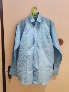 Men's Light Blue Casual Shirt