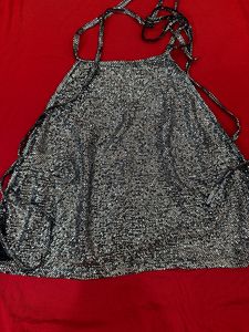 Backless Halter Top