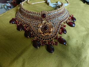 New Heavy Stones And Kundans Necklace