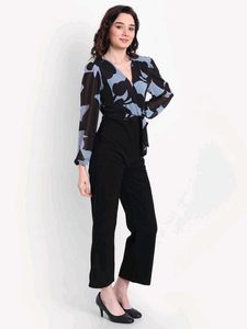 Chic Floral Print Jumpsuit