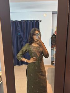 Olive Green Kurti