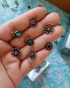 Nose Pins - Set of 7
