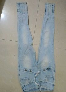 Light Wash Denim Jeans