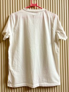White Graphic Print T-Shirt
