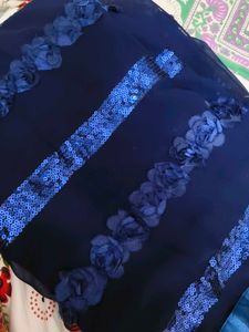 sequence saree