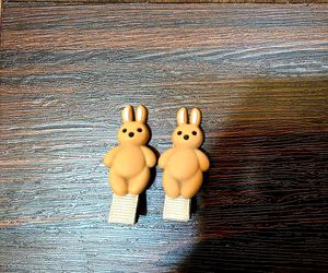 Cute Korean Hair Clips - 2 Pairs Set
