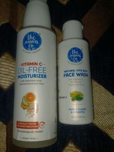 Moisturizer And Face Wash Combo .