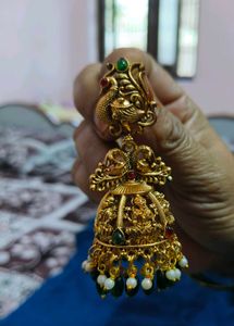 beautiful Indian laxmi devi long earrings for wome