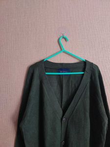 Stylish Olive Green Cardigan
