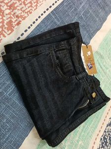 beautiful...💐denim black boyfriend/wide leg jeans