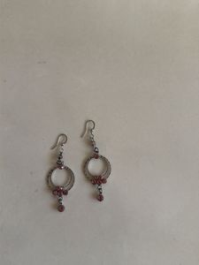 Elegant Circle Drop Earrings