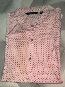 Annabella Pink Patterned Casual Shirt