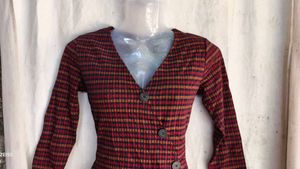 Plaid Wrap romper