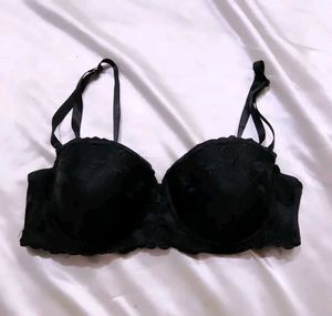 New Black Bra