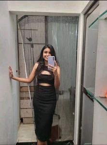 Uptownie Stretchable Ribbed Bandage Dress