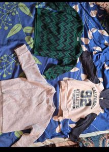 set of 12 baby boy clothing and shoes