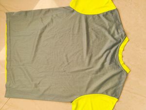 Chokko Branded L size, Neon Green - Grey, Netted,